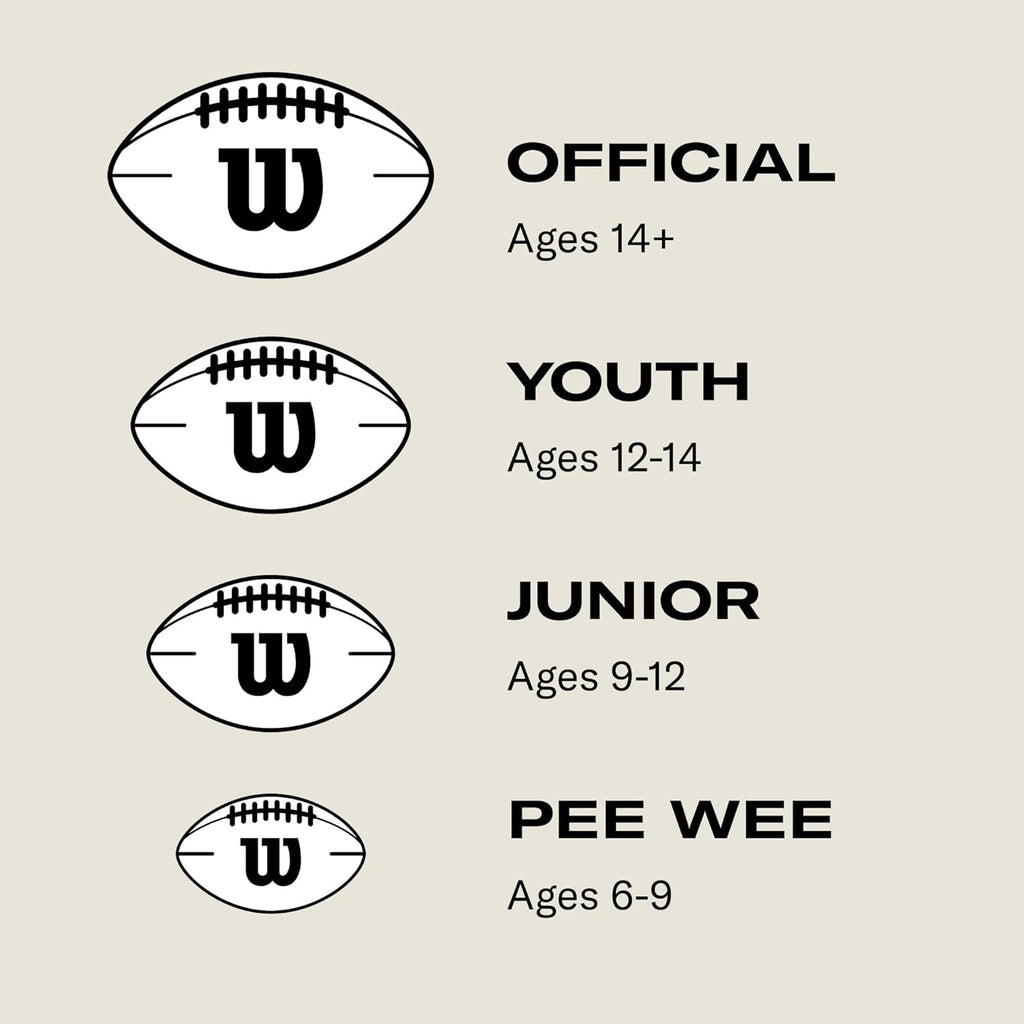 WILSON NFL Stride Footballs
