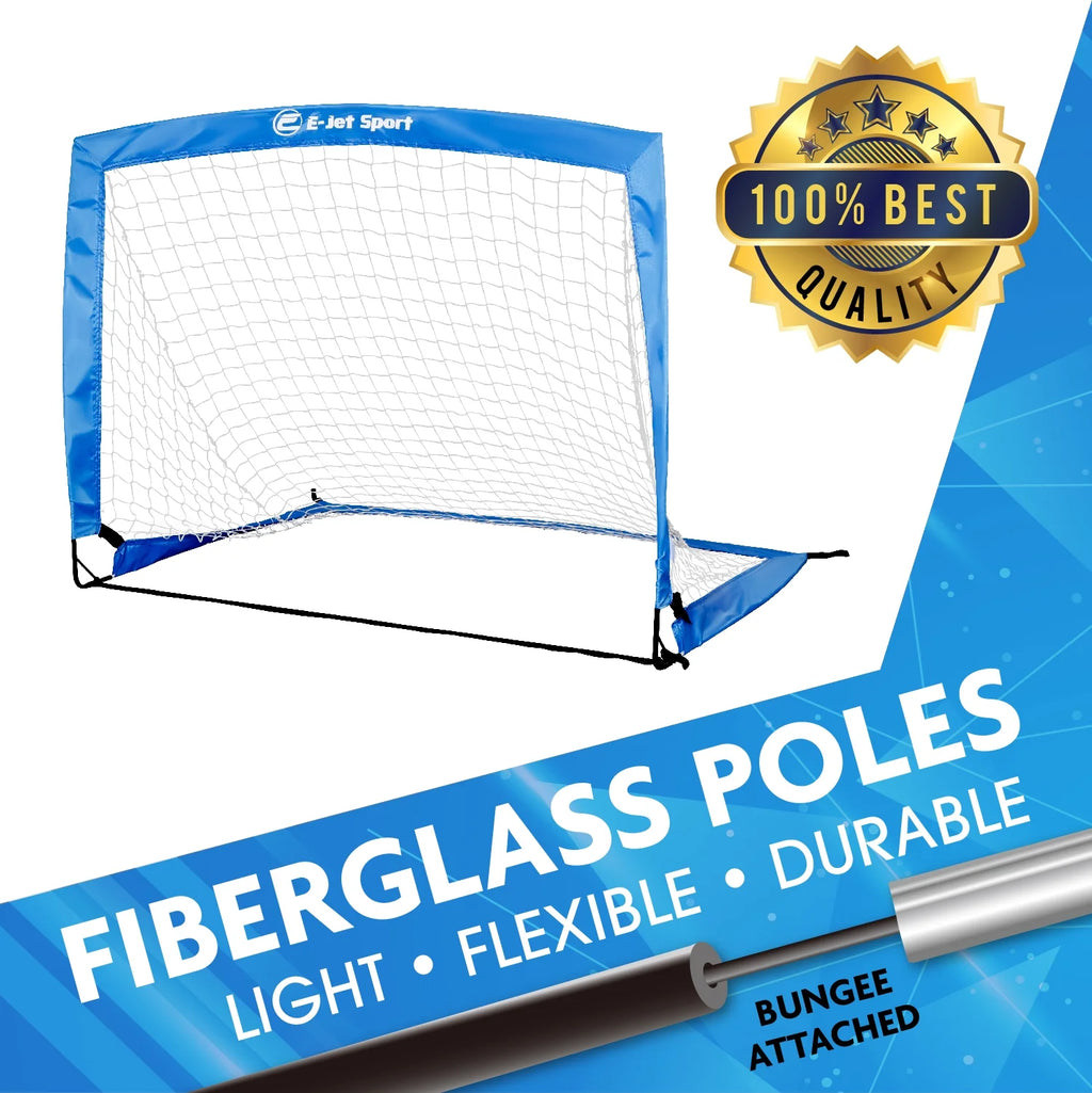 4' X 3' Pop up Backyard Soccer Goal Soccer Net, Set of 2