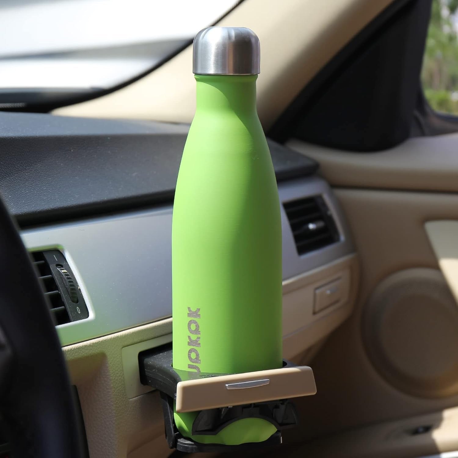 25Oz Insulated Stainless Steel Water Bottles Travel Sports Metal Water Bottles BPA Free, Angle White