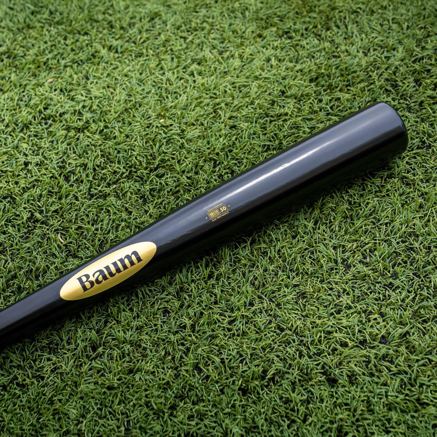 Gold Stock AAA Pro, Maple Baseball Bat, Flared Knob, 33.5" / 30.5 Oz