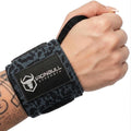 Wrist Wraps for Weightlifting (USPA & IPL Approved) - 18” Premium Quality Wrist Straps for Weightlifting - Weight Lifting Wrist Wraps with Thumb Loop - Best Gym Wrist Wraps for Lifting Weights, Curls & Dips - Lifting Wrist Wraps for Bench, Powerlifting & Weight Training - Weightlifter'S Wrist Straps Lifting for Men and Women