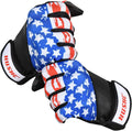 American Flag Batting Gloves Softball Batting Gloves USA Flag Baseball Batting Gloves Youth Batting Gloves Baseball Batting Gloves Youth Kids Batting Goves Adults Unisex
