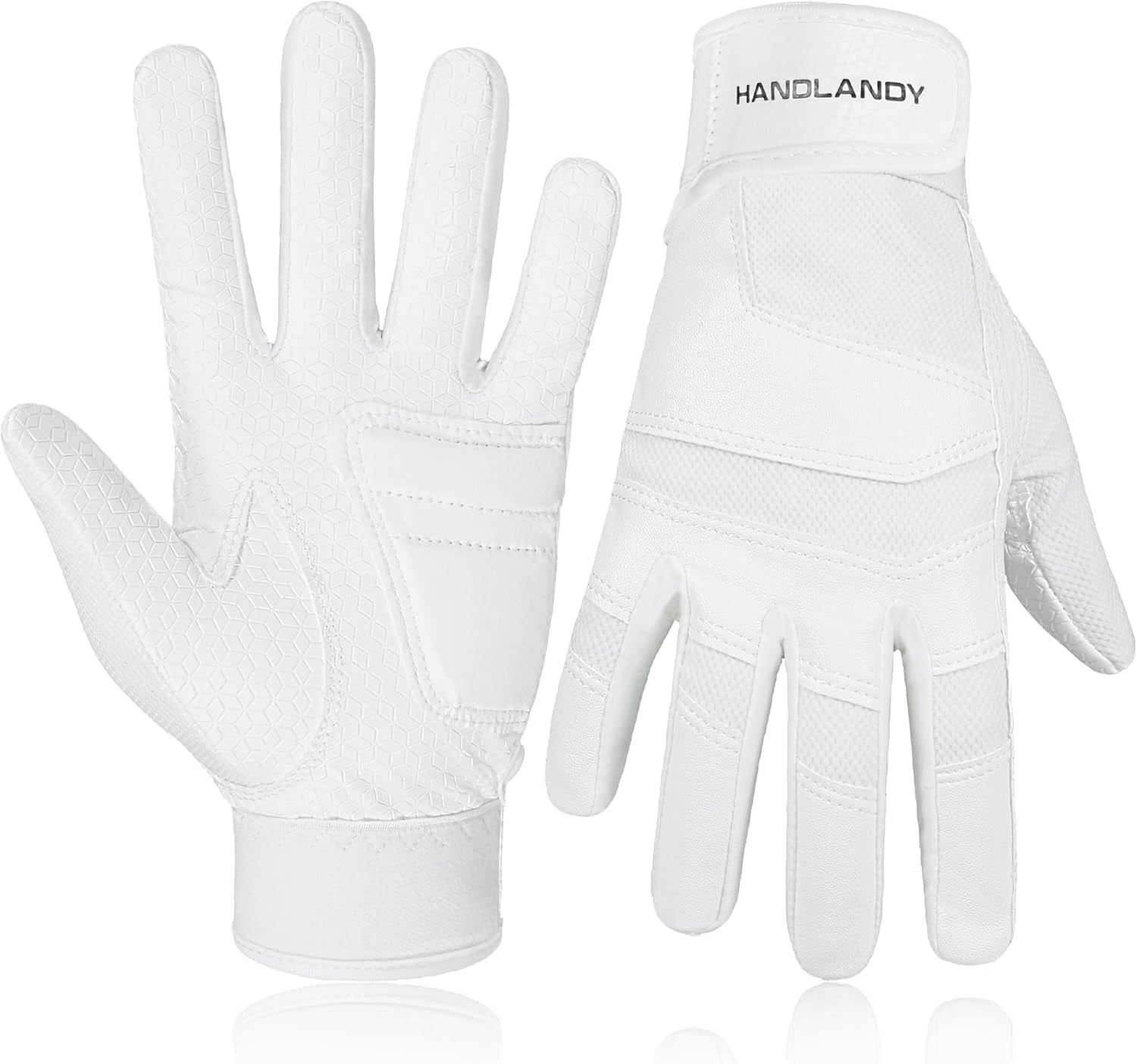 Baseball Batting Gloves - Durable Grip, Breathable Softball Batting Gloves for Adults Youth Kids - Gift for Players