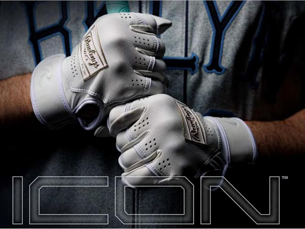 Rawlings | ICON Baseball Batting Gloves | Adult Sizes