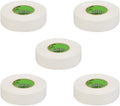 White Cloth Hockey Tape, 5 Rolls (1'' X 18M)