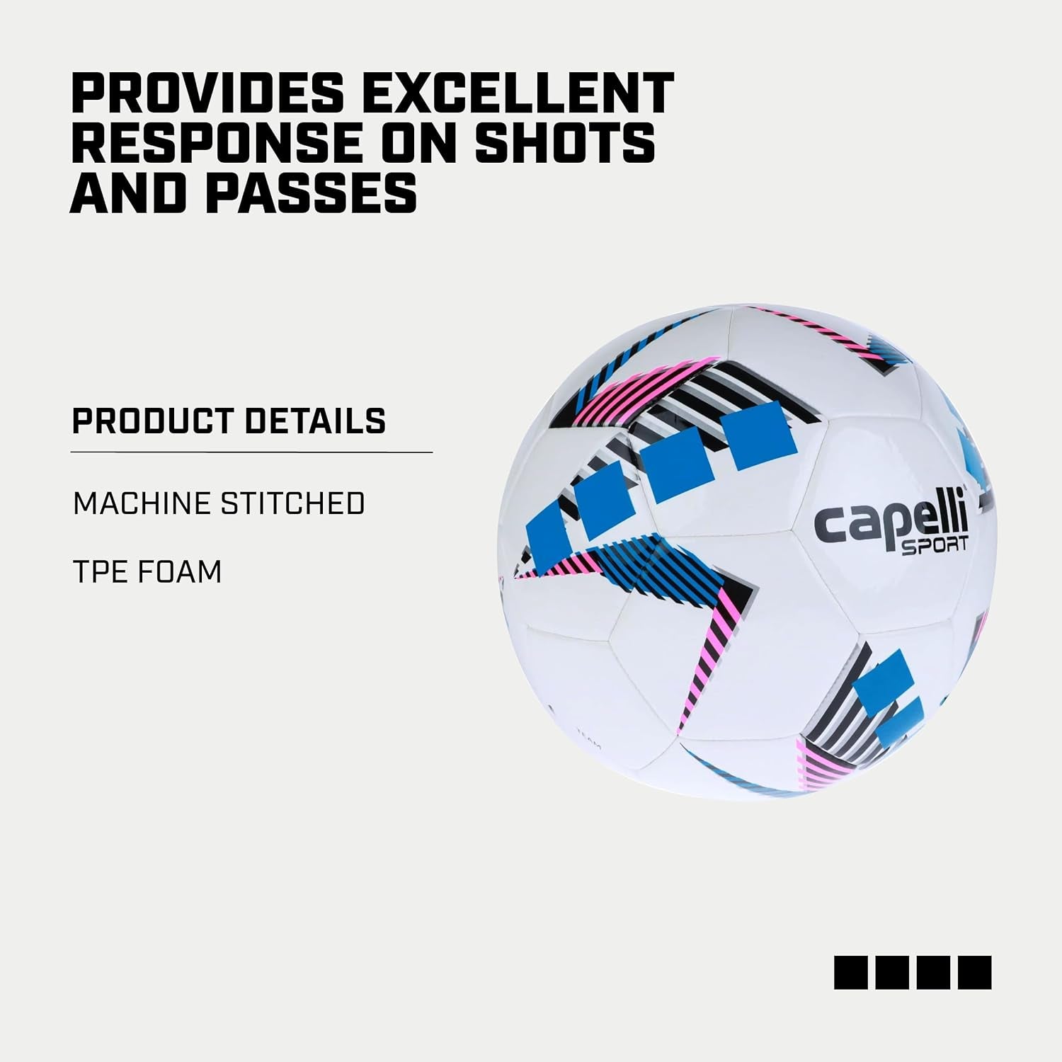 Soccer Ball, Star Cubes Team Soccer Ball for Outdoor and Indoor Training