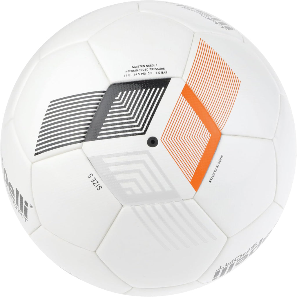 Soccer Ball Size 5, Tribeca Metro Team FIFA Basic Soccer Ball for Youth and Adult Players, Outdoor and Indoor Training, Team Orange