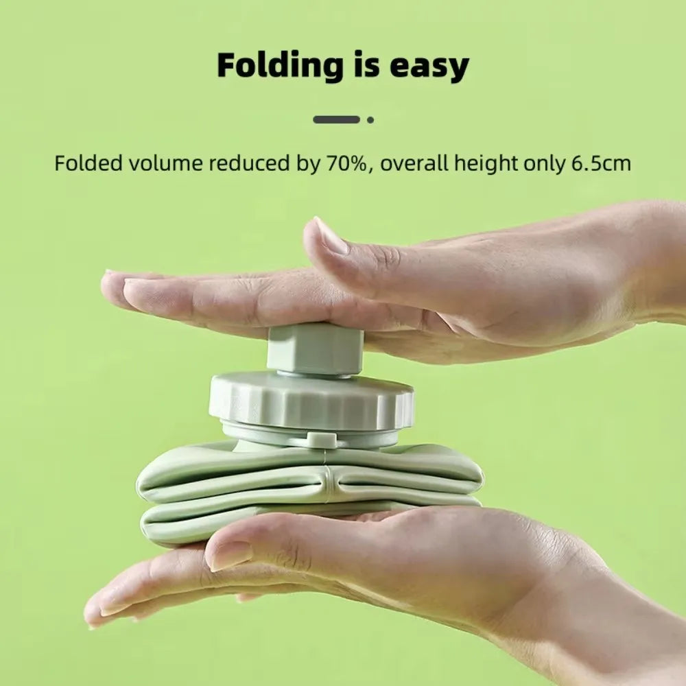 600Ml Silicone Collapsible Sports Water Bottles Outdoor Camping Folding Water Cup Large Capacity Travel Foldable Leakproof