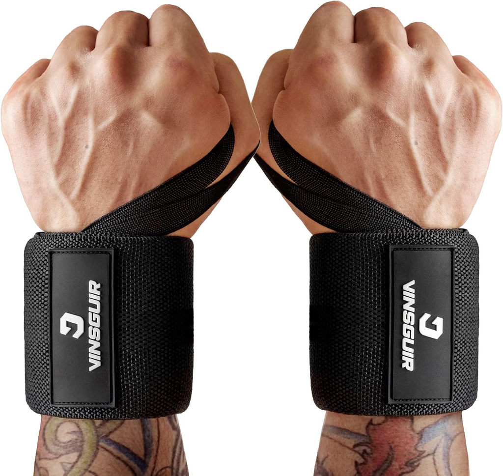 Wrist Wraps for Weightlifting, [USPA Approved] Lifting Straps for Wrist Support with Heavy Duty Thumb Loop, Gym Wrist Brace for Working Out, Crossfit, Powerlifting, for Men&Women