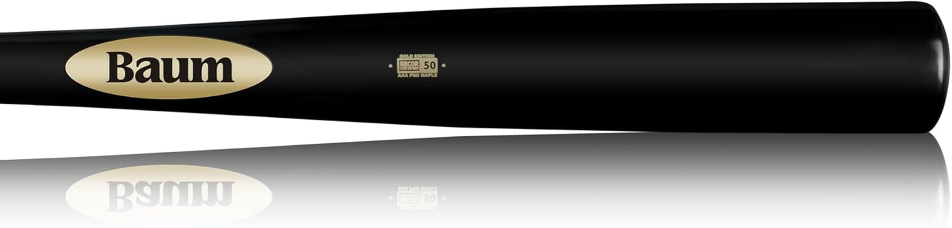 Gold Stock AAA Pro, Maple Baseball Bat, Flared Knob, 33.5" / 30.5 Oz
