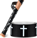 Faith Cross Baseball Bat Grip Tapes 1.1Mm Precut Full Adhesive Softball Grip Tape,Non-Slip Softball Bat Wrap Religious Cricket Batting Tape Replacement