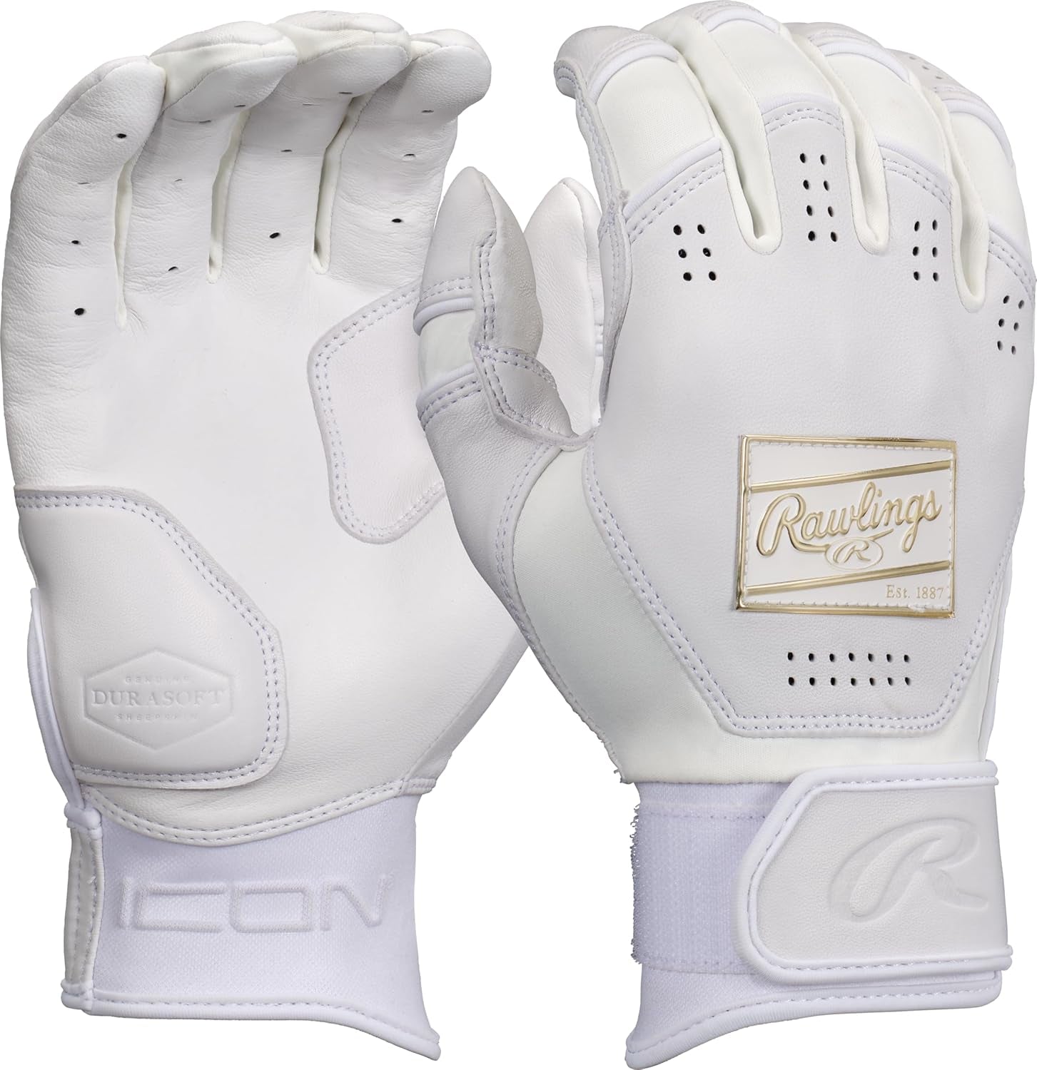 Rawlings | ICON Baseball Batting Gloves | Adult Sizes