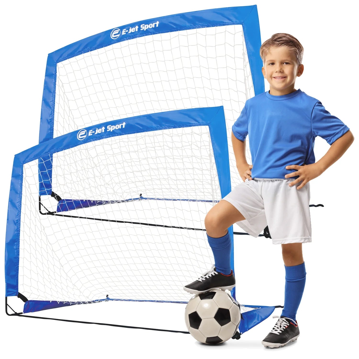 4' X 3' Pop up Backyard Soccer Goal Soccer Net, Set of 2