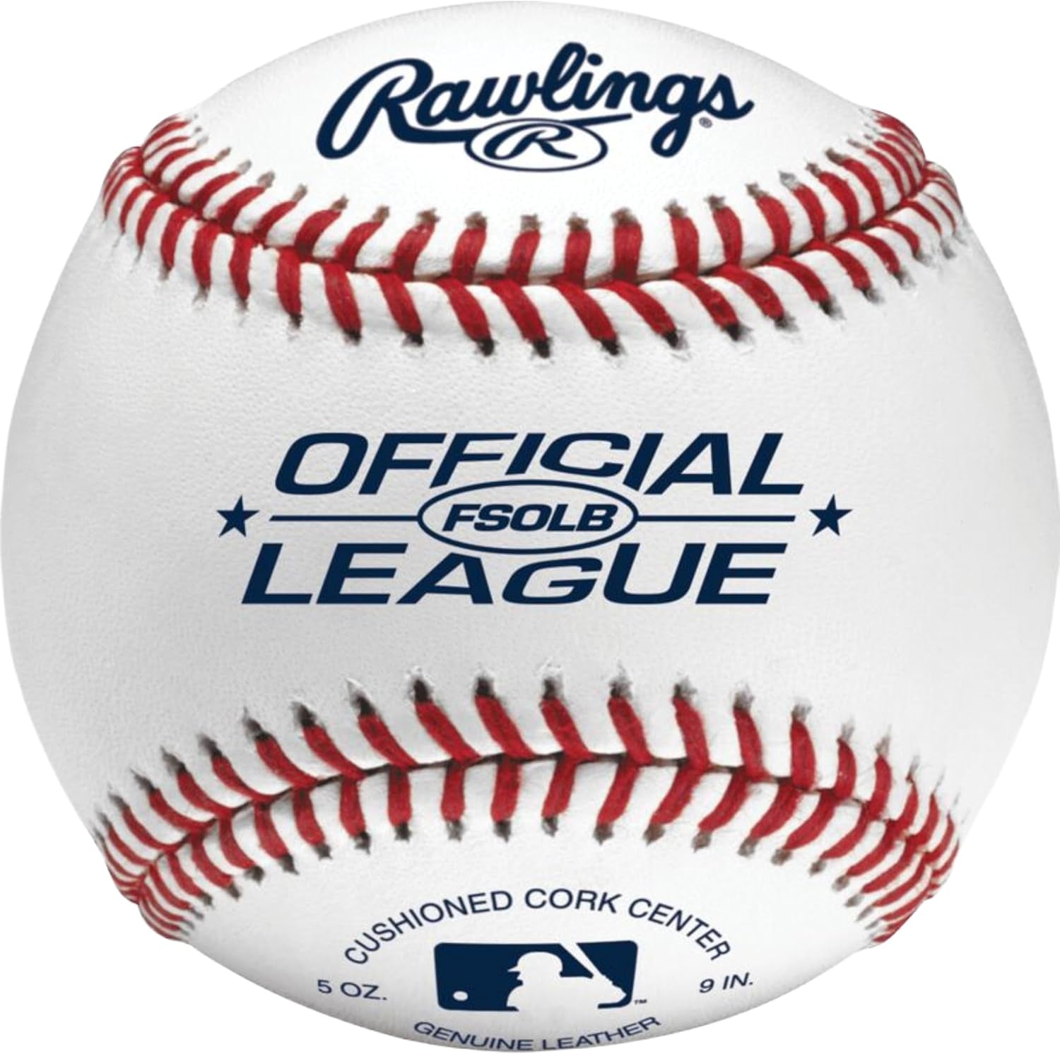 Rawlings | FLAT SEAM Official League Baseballs | FSOLB | Youth/14U | Recreational Use Practice | 12 Count